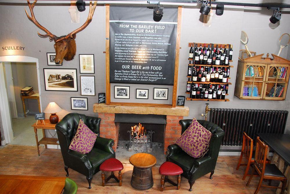 Отель The Cholmondeley Arms Wrenbury Экстерьер фото